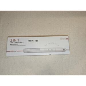 Yiriso 2 in 1 Hair Straightener‎ and Curler Model V386